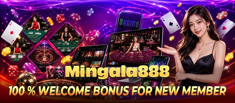 Live Casino welcome bonus 100 %